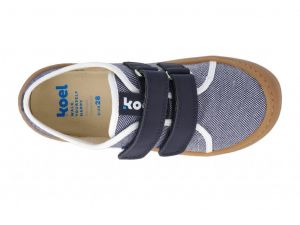 Barefoot plátěné tenisky Koel4kids - Bri medium vegan blue shora