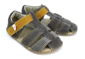 Ef sandálky - grey/brown