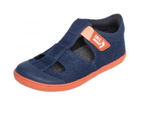 Barefoot Sole runner Mab 2 blue/orange 