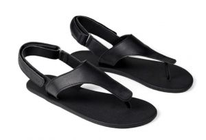 Pánské sandále Ahinsa shoes Simple černé xWide