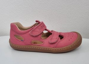 Barefoot kožené sandálky Koel4kids - Bep napa - fuchsia | 24, 27, 28, 30