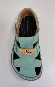 Barefoot Barefoot sandále Pegres BF51 - mintové bosá