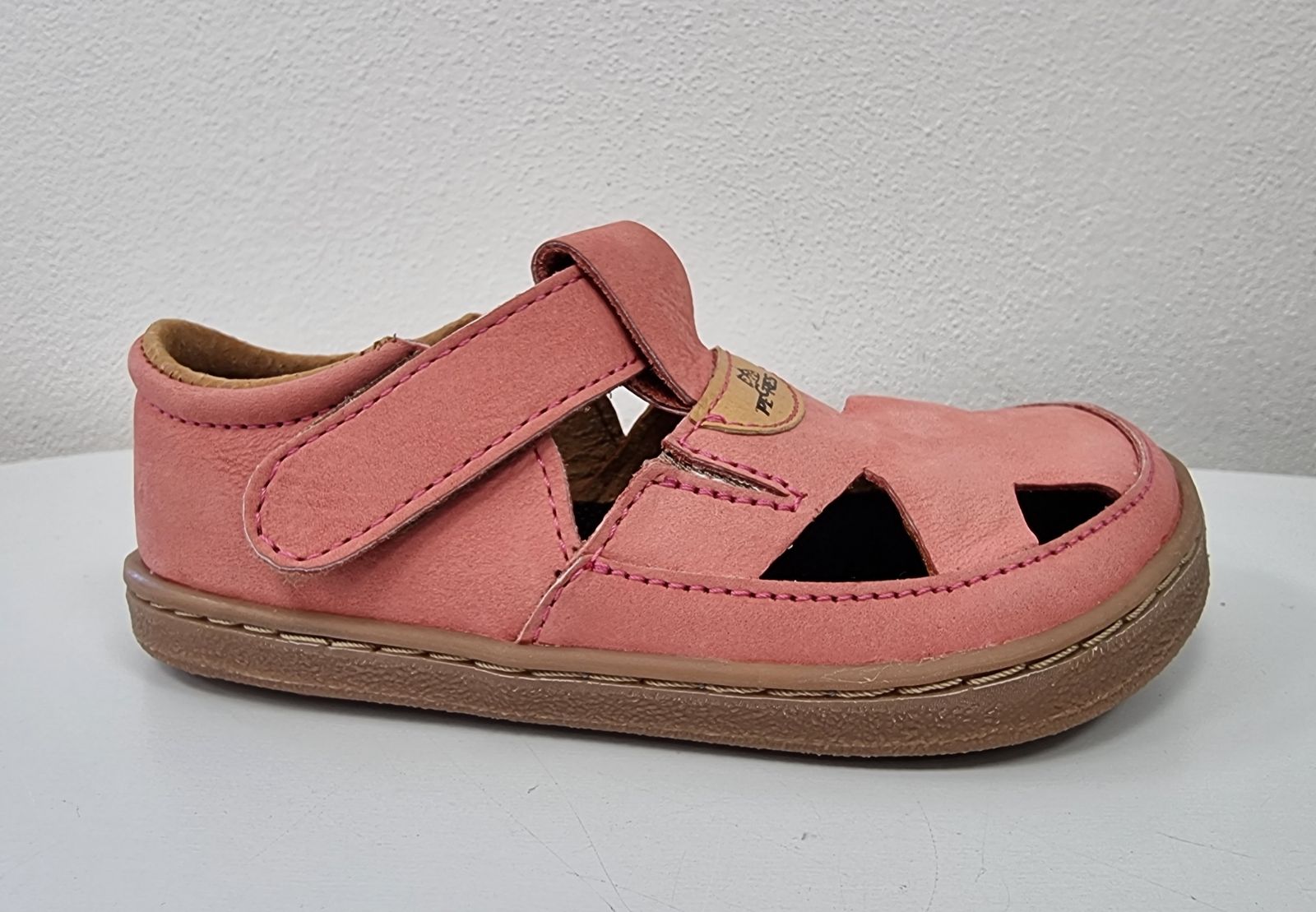 Barefoot Barefoot sandále Pegres BF51 - růžové bosá