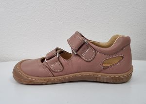 Barefoot sandálky Koel4kids - Dalila napa old pink bok