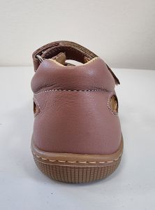 Barefoot sandálky Koel4kids - Dalila napa old pink zezadu