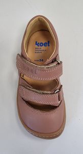 Barefoot sandálky Koel4kids - Dalila napa old pink shora