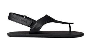 Dámské barefoot sandále Ahinsa shoes Simple černé | 38, 39, 40, 41, 42