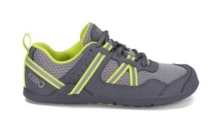 Dětské barefoot tenisky Xero shoes Prio gray/lime | 36