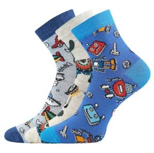 Dětské ponožky Dedotik mix C - kluk | 20-24, 30-34, 35-38