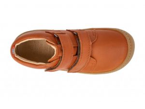Barefoot celoroční boty Koel4kids - Bob nappa - cognac shora