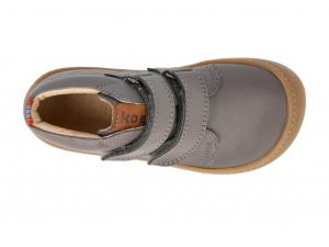 Barefoot celoroční boty Koel4kids - Don middle grey shora
