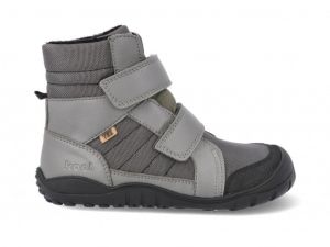 Barefoot zimní boty Koel4kids - Milan - grey | 28, 29, 30, 31, 32, 33, 34, 35
