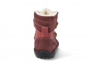 Barefoot zimní boty Koel4kids - Milo - blossom zezadu