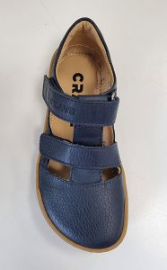 Kožené sandále Crave Shellwood navy shora