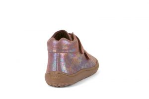 Barefoot kotníkové boty Froddo - pinkshine zezadu