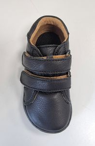 Barefoot kožené boty Pegres SBF60F - černé shora
