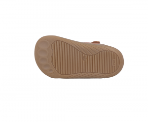 Barefoot kožené boty Pegres SBF62 - hnědé podráka