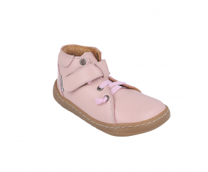 Kožené boty Pegres SBF62 - růžové