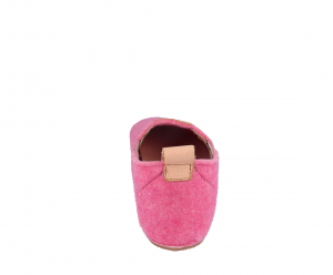  Barefoot papuče Pegres BF15U - růžové zezadu