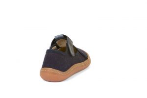 Barefoot papučky Froddo - dark blue zezadu