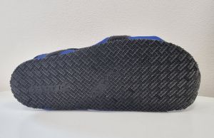 Barefoot sandále Saltic Fly blue podrážka