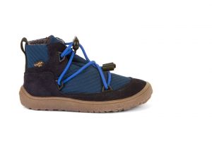Barefoot kotníkové boty Froddo Tex Track dark blue