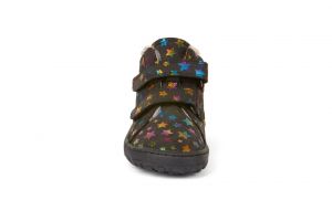 Froddo barefoot zimní kotníkové boty kožíšek - multicolor zepředu