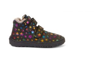 Froddo barefoot zimní kotníkové boty kožíšek - multicolor