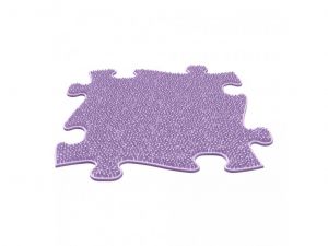 Ortopedická podlaha MUFFIK puzzle Tráva měkká fialová
