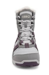 Zimní barefoot boty Xero shoes Alpine W frost gray/white zepředu