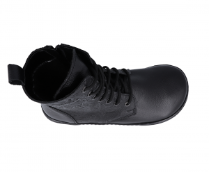 Barefoot kotníkové boty Mintaka - černé shora