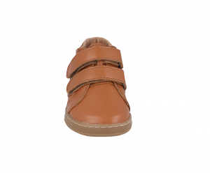 Barefoot kožené boty Pegres SBF60 - hnědé zepředu