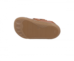 Barefoot kožené boty Pegres SBF60 - hnědé podrážka