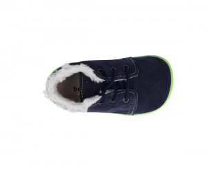 Beda Barefoot Marcus - zimní boty s membránou-tkaničky shora