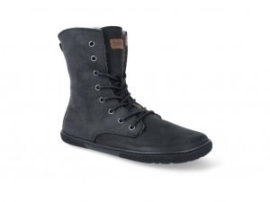 Barefoot zimní boty Koel Faro black 08L008.237-000