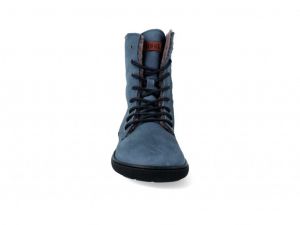 Barefoot zimní boty Koel Faro blue zepředu
