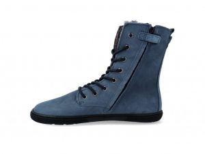 Barefoot zimní boty Koel Faro blue bok