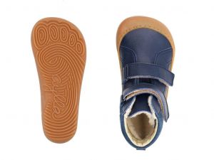 Dětské zimní boty Aylla Chiri K blue shora a podrážka