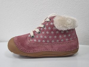 Lurchi zimní barefoot boty - Frozy - wildberry bok