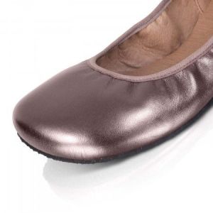 Shapen barefoot balerínky Tulip 3.0 bronze - wide detail