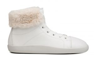 Barefoot zimní boty Ahinsa Tara - bílé