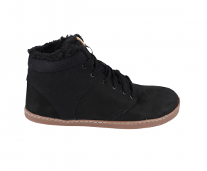 Barefoot zimní boty Pegres  BF83 - černé