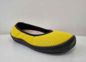 Beda Barefoot balerínky - žluté BF0001/ST/BA