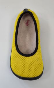 Beda Barefoot balerínky - žluté shora