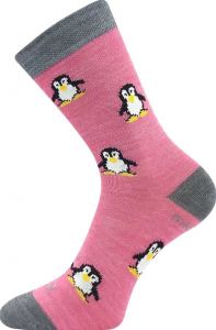 Dětské ponožky Voxx - Penguinik - růžové