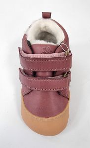 Zimní barefoot boty Bundgaard Prewalker II winter - pink shora