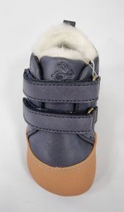 Zimní barefoot boty Bundgaard Prewalker II winter - navy shora