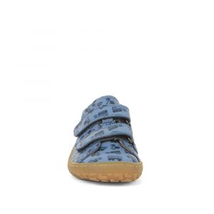 Barefoot celoroční boty Froddo Base - blue/denim zepředu