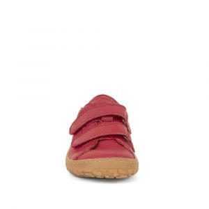 Barefoot celoroční boty Froddo Base - red zepředu