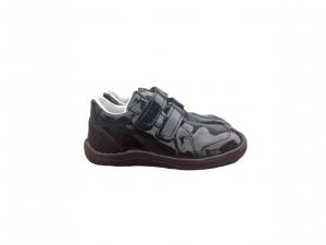 Baby bare shoes Febo Go shiny black